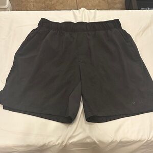 Versatile Black Swim Shorts for Men